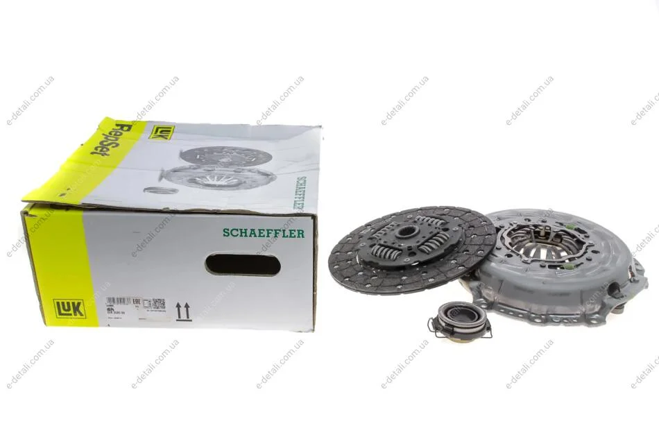 Комплект сцепления Toyota Hilux VIII 2.4D/2.8D-4D/TD 4WD, 15-, (2GD-FTV/1GD-FTV) LuK 628358500 (фото 1)