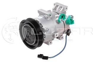 Компрессор кондиционера новый HYUNDAI Elantra MD 11-16, Elantra AD 16-20, i-30 GD 12-17; KIA Soul PS 14-19, Cerato YD 12-18 LUZAR LCAC 0865