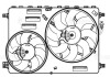 Електровентилятор охолодження з кожухом (2 вент.) Land Rover Freelander II (06-) 2.2TD LUZAR LFK 10122 (фото 3)