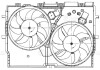 Электровентилятор охлаждения с кожухом (2 вент.) Fiat Ducato (06-) LUZAR LFK 1680 (фото 3)
