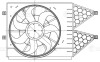 Вентилятор охлаждения с кожухом Polo Sedan (10-)/ Rapid (12-) LUZAR LFK 1853 (фото 3)