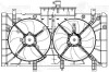 Електровентилятор охолодження з кожухом (2 вент.) Mazda 6 (GG) (02-) LUZAR LFK 25FA (фото 3)