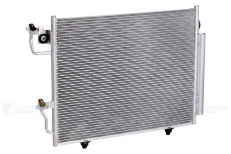 Радиатор кондиционера Pajero III (00-) с ресивером (LRAC 11151) LUZAR LRAC11151