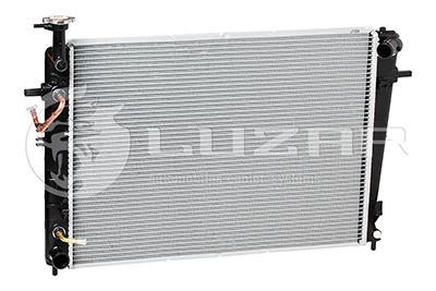 Радіатор охолодження Sportage 2.0/2.7 (04-) АКПП (розмір серцевини 640*448*18) LUZAR LRc 0885 (фото 1)