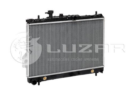 Радиатор охлаждения (алюм) Matrix 1.5crdi/1.6/1.8 (01-) АКПП LUZAR LRc HUMx01200 (фото 1)