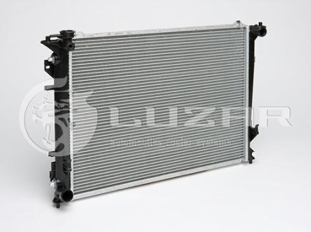 Радіатор охолодження (алюм) Sonata 2.4 (05-) МКПП LUZAR LRc HUSo05140 (фото 1)