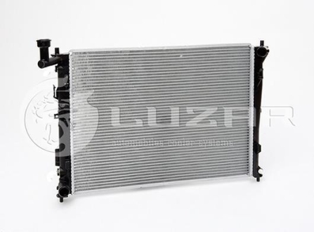 Радіатор охолодження (алюм) Ceed 1.4/1.6/2.0 (06-) МКПП LUZAR LRc KICd07110 (фото 1)