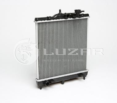Радиатор охлаждения (алюм) (388*355*16) Picanto 1.1 (04-) АКПП LUZAR LRc KIPc04200