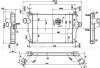 Радиатор интеркулера (ОНВ) 33022 Next (КАММИНС/ЯМЗ-534) LUZAR LRIC 0341 (фото 3)
