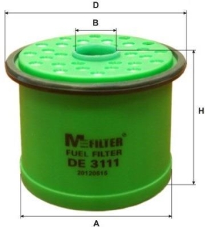 Фильтр топливный M-FILTER DE3111 (фото 1)