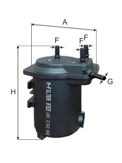 Фильтр топливный Megane/Scenic 1.5dCi 02- M-FILTER DF 3525