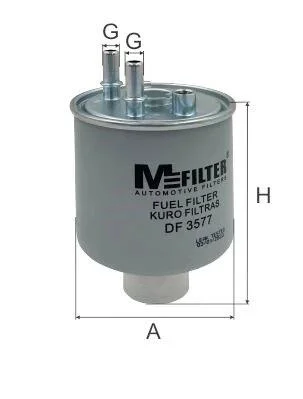 Фильтр топливный M-FILTER DF3577 (фото 1)