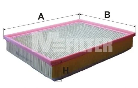 Воздушный фильтр M-FILTER K496