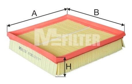 Фильтр воздушный MB SLK 2.0/2.3i 96-04 M-FILTER K 7086