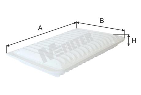 Фільтр повітряний Lexus ES/Camry 2.4-2.7 06- M-FILTER K 7119