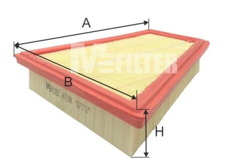 Фильтр воздушный M-FILTER K7138