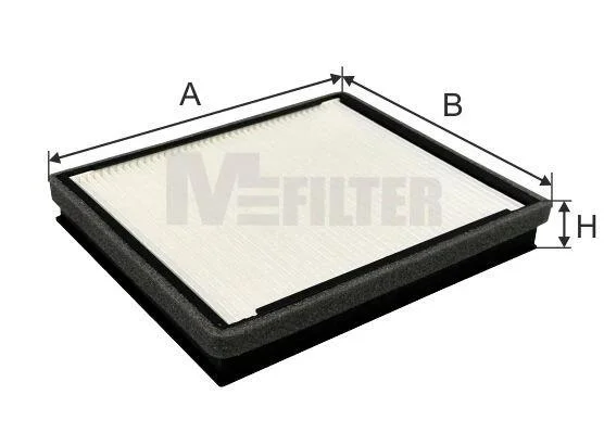 Фільтр салону Honda Civic 94- M-FILTER K 9082 (фото 1)
