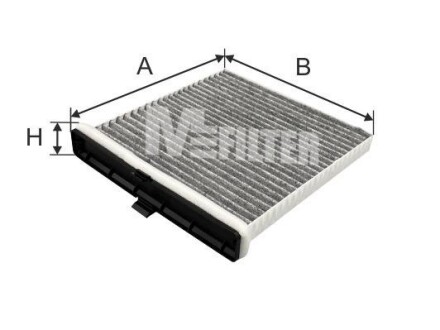 Фільтр салона вугільний M-FILTER K9189C