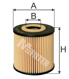 Фильтр масляный Volvo S40/V40 95-04/S60 01-10/S/C/V70 97- (бензин) M-FILTER TE 4012