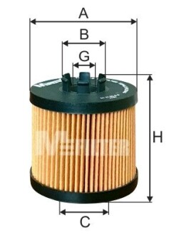 ФИЛЬТР Смазки M-FILTER TE4016