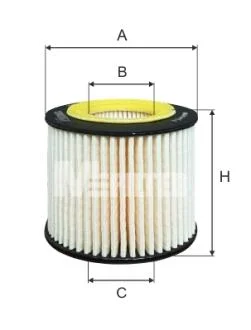 Фільтр масляний 1.2i Polo/Fabia 01-/Roomster 06-/Ibiza 02- M-FILTER TE600