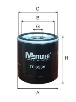 ФИЛЬТР Смазки M-FILTER TF6538