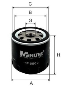 Фільтр мастила (К9К612) M-FILTER TF6562