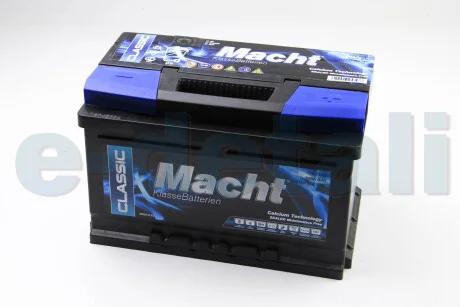 Акумулятор Macht 75Ah/680A 278x175x175 MACHT 25347