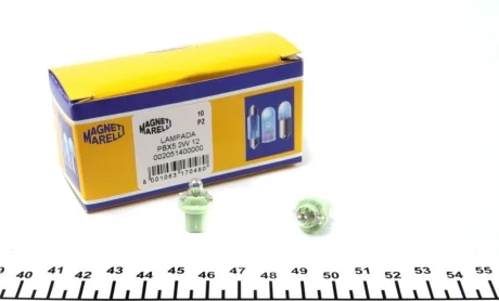 Автолампа Magneti Marelli B2,4W BX8,5d 2 W прозрачная MAGNETI MARELLI 002051400000
