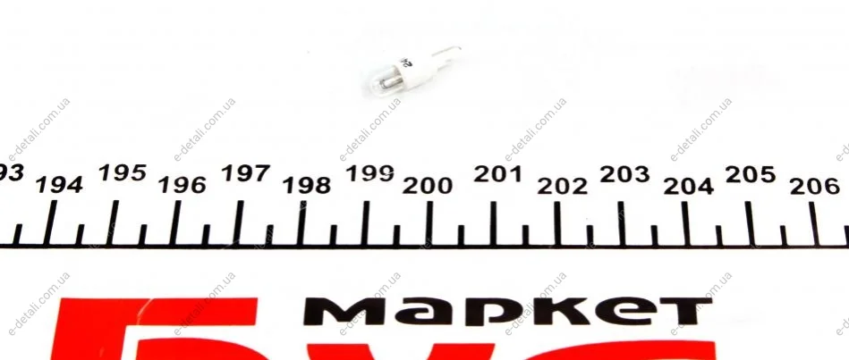 Автолампа Magneti Marelli B2,4W W2x4,6d 1 W прозрачная MAGNETI MARELLI 002051600000 (фото 1)