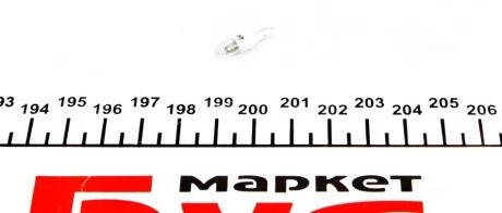 Автолампа Magneti Marelli B2,4W W2x4,6d 1 W прозрачная MAGNETI MARELLI 002051600000