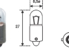 Лампа розжарювання T4W 12V 4W BA9s MAGNETI MARELLI 002893100000 (фото 5)