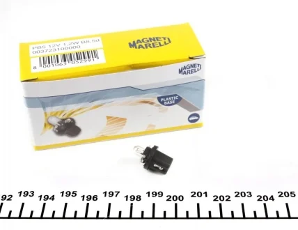 Автолампа Magneti Marelli B2,4W B8,5d 1,2 W прозрачная MAGNETI MARELLI 003723100000