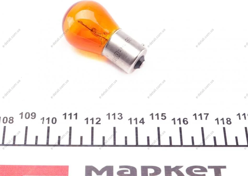 Автолампа Magneti Marelli Heavy Duty PY21W BAU15s 21 W оранжевая MAGNETI MARELLI 008568100000 (фото 1)