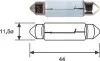 Автолампа Magneti Marelli B2,4W SV8,5-8 10 W прозрачная MAGNETI MARELLI 009461200000 (фото 1)