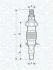 Свічка розжарювання ESCORT,FIESTA, MONDEO [] MAGNETI MARELLI 062900008304 (фото 1)