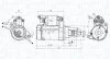 DB Стартер A-CLASS (W176) 12-, B-CLASS Sports Tourer (W246, W242) 11- MAGNETI MARELLI 063725589010 (фото 2)