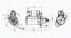 AUDI Стартер SEAT, SKODA, VW MAGNETI MARELLI 063725696010 (фото 2)