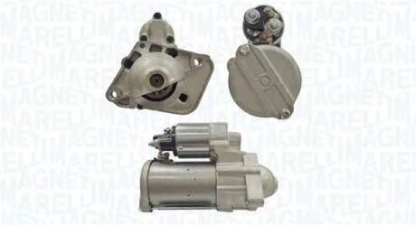 RENAULT Стартер CAPTUR I 13-, CLIO IV 14-, DUSTER 19-, DACIA, NISSAN MAGNETI MARELLI 063726375010