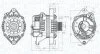 OPEL генератор (новий) ASTRA F MAGNETI MARELLI 063731053010 (фото 1)