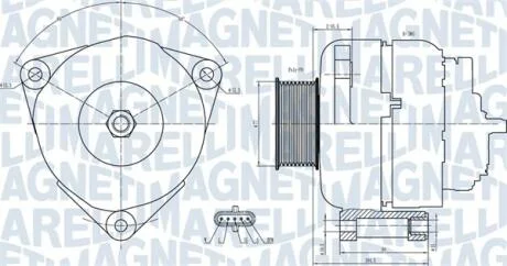 Генератор MAGNETI MARELLI 063731739010