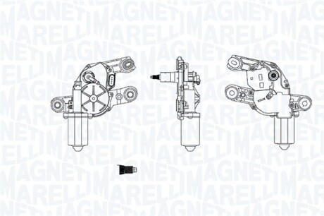 Мотор склоочисника MAGNETI MARELLI 064075800010