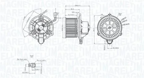 Вентилятор MAGNETI MARELLI 069412752010