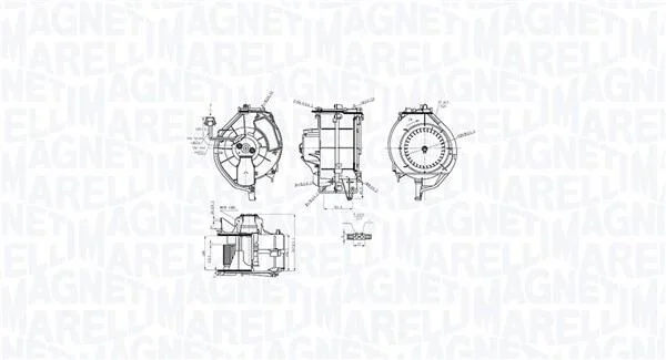 Компресор салону MAGNETI MARELLI 069412759010 (фото 1)