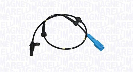 CITROEN датчик ABS задн. C2,C3, PEUGEOT 1007 1.6 HDi 07- MAGNETI MARELLI 172100057010