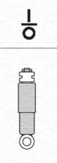 OPEL амортизатор газовий задній ASTRA F,KADETT E,VECTRA A MAGNETI MARELLI 1832G