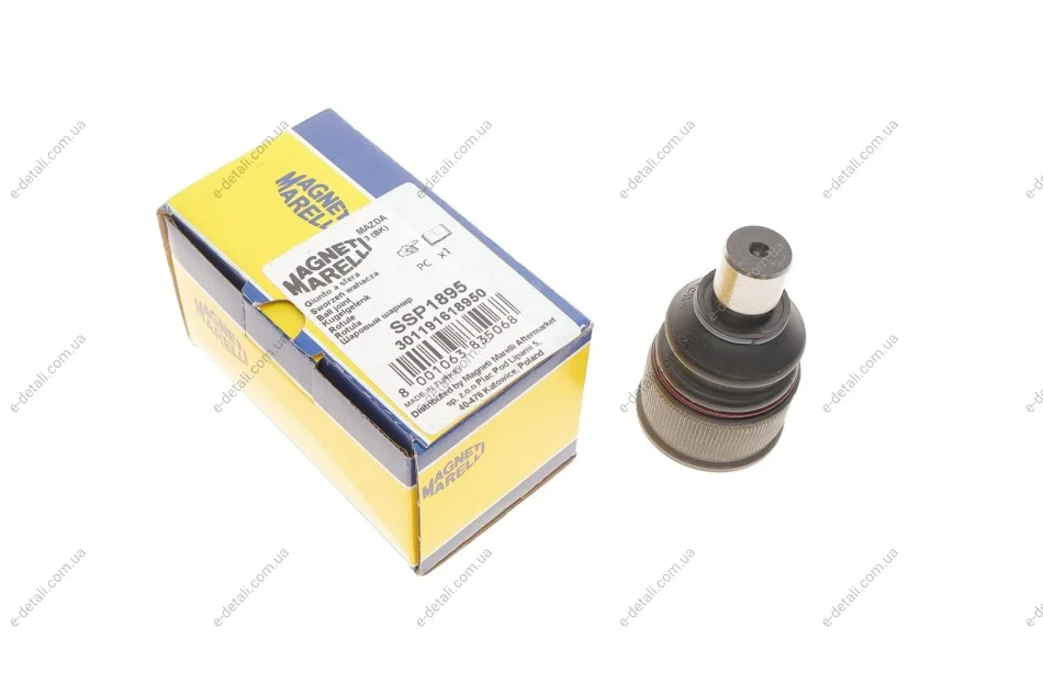 Опора шаровая (передняя/снизу) Mazda 3/5 03-10 MAGNETI MARELLI 301191618950 (фото 1)