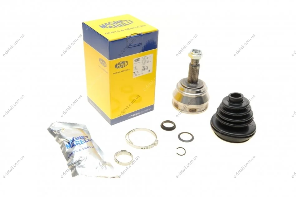 Шрус (зовнішній) Seat Ibiza/Toledo 93-02/VW Caddy 96-04/Golf/Passat 83-02 (22z/30z) (TOJ0257) MAGNETI MARELLI 302015100257 (фото 1)