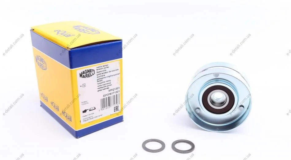 Ролик генератора Toyota Land Cruiser 4.0 02- (натяжной) (70x33) MAGNETI MARELLI 331316171301 (фото 1)