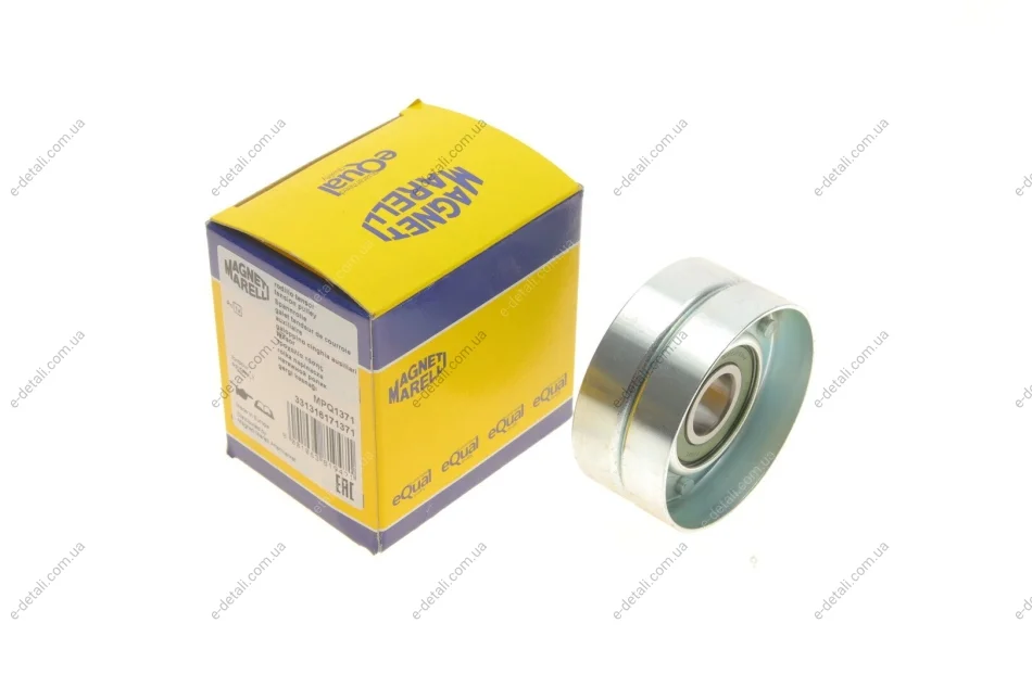 Ролик генератора Renault Megane/Scenic 1.4 TCe 09- (натяжний) MAGNETI MARELLI 331316171371 (фото 1)